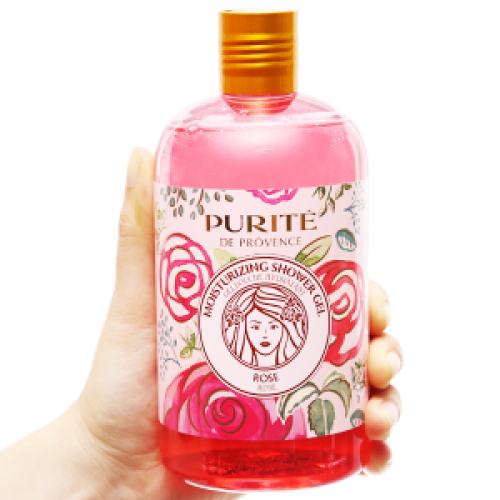 Sữa Tắm Hoa Hồng Purité Prôven Shower Gel Rose (500ml)