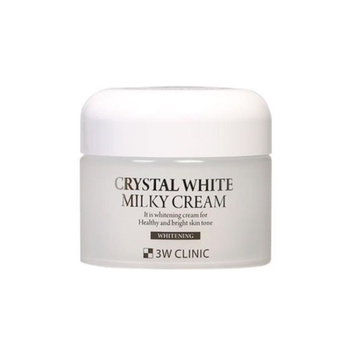 Kem Dưỡng Trắng Da 3W Clinic Crystal White Milky Cream 
