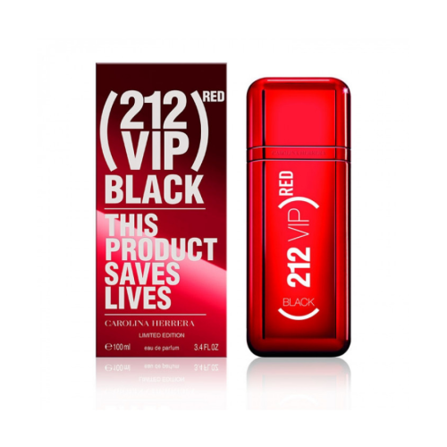 Nước Hoa Nam Carolina Herrera 212 Vip Black Red This Product Saves Lives Limited Edition Eau De Parfum (100ml)