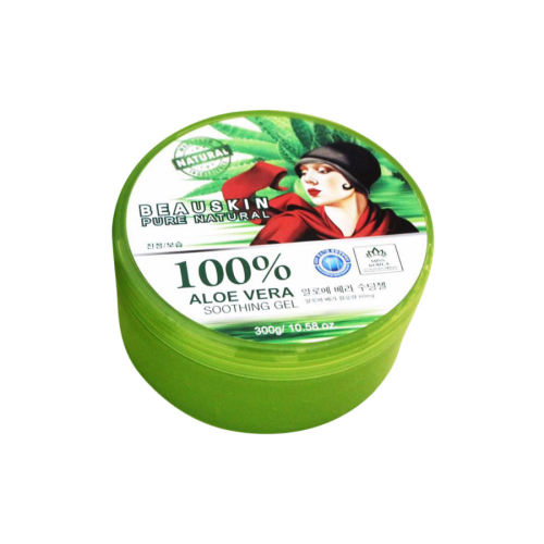 Gel Dưỡng Da Đa Năng Beauskin Pure Natural 100% Aloe Vera Soothing Gel (300g) 