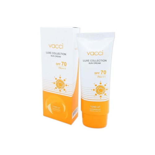 Kem Chống Nắng Mặt và Toàn Thân Vacci Luxe Collection Sun Cream SPF70/PA++ (70ml) 