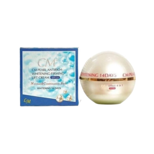 Kem Dưỡng Da Ngọc Trai CM Pearl Antirich Whitening Firming Lift Cream (50g)