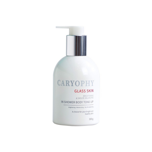 Kem Dưỡng Trắng Da, Nâng Tone Toàn Thân Caryophy Glass Skin In Shower Body Tone Up (300g)