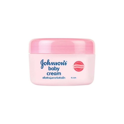 Kem Dưỡng Da Giữ Ẩm Sữa Gạo Johnson's Baby Milk + Rice Cream  Nắp Hồng (50g)