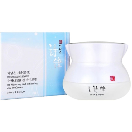 Kem Dưỡng Làm Trắng Và Xóa Thâm Nhăn Vùng Mắt Bidameun Water & Whitening Jin Eye Cream (25ml) 
