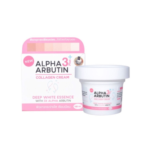 Kem Dưỡng Kích Trắng Alpha Arbutin Collagen Cream (100ml)