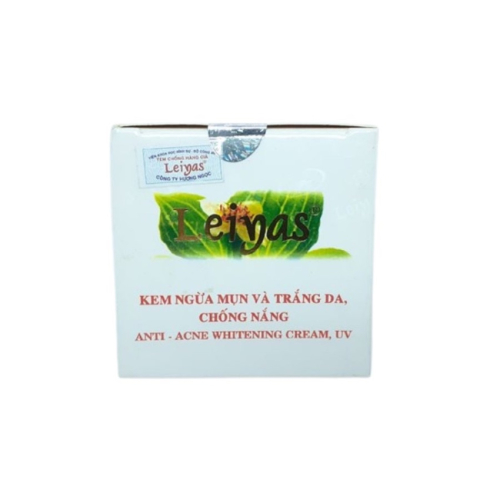 Kem Ngừa Mụn & Trắng Da Chống Nắng Leija's Anti-Acnes Whitening Cream UV (10g)
