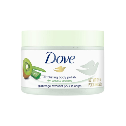 Tẩy Tế Bào Chết Toàn Thân Dove Exfoliating Body Scrub - Kiwi Seeds & Cool Aloe (225ml)