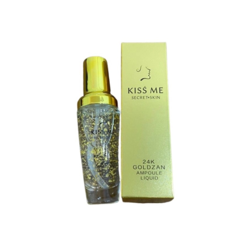Tinh Chất Vàng Lá 24K Tái Tạo Tế Bào Gốc, Dưỡng Trắng Làm Mờ Nám Kiss Me Secret + Skin 24K Gold Ampoule Liquid (50ml)