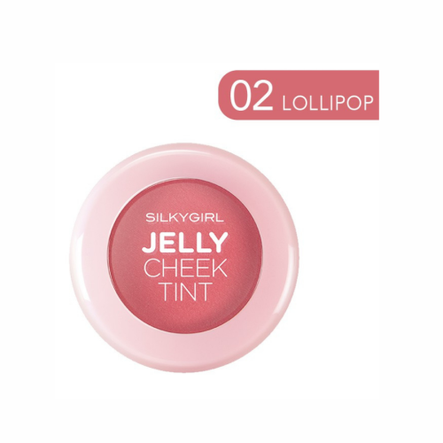 Má Hồng Dạng Thạch Silkygirl Jelly Cheek Tint - Màu Hồng Đào #02 Lollipop (3g) 