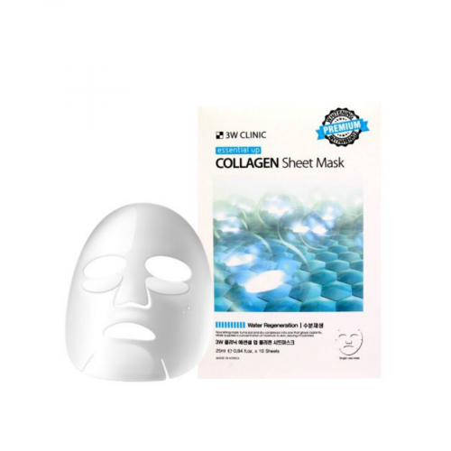 Mặt Nạ Dưỡng Da Trắng Sáng, Chống Lão Hóa 3W Clinic Fresh Mask Sheet - Collagen 