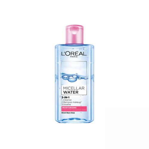 Nước Tẩy Trang Dưỡng Ẩm Cho Da Thường & Khô L'Oréal Micellar Water 3-in-1 Moisturizing Even For Sensitive Skin (95ml) 