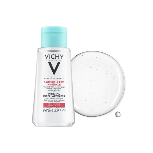 Nước Tẩy Trang Giàu Khoáng Chất Cho Da Nhạy Cảm Vichy Pureté Thermale Mineral Micellar Water For Sensitive Skin (100ml)