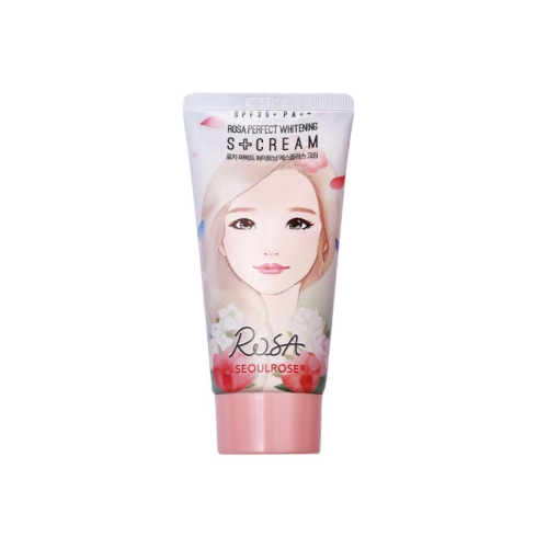Kem Dưỡng Trắng Da Rosa Perfect Whitening S+ Cream (50g)