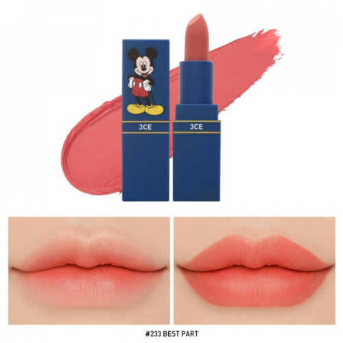 Son Lì 3CE x Disney Lip Color – 233 Best Part