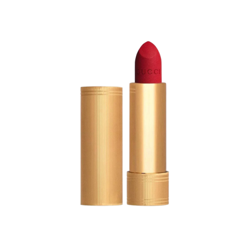 Son Lì Mịn Môi Lâu Trôi Gucci Rouge à Lèvres Voile Lipstick 25 Goldie Red - Màu Đỏ Tươi