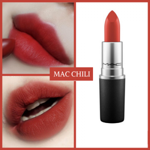 Son MAC Matte Lipstick - Màu 602 Chili Đỏ Tương Ớt 