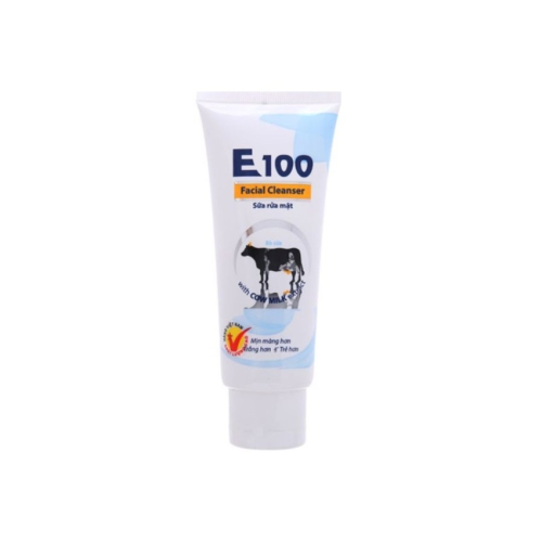 Sữa Rửa Mặt Con Bò E100 Facial Cleanser ((80ml)
