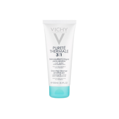 Sữa Rửa Mặt Tẩy Trang 03 Tác Động Vichy Pureté Thermale 3in1 One Step Cleanser Sensitive Skin (100ml) 
