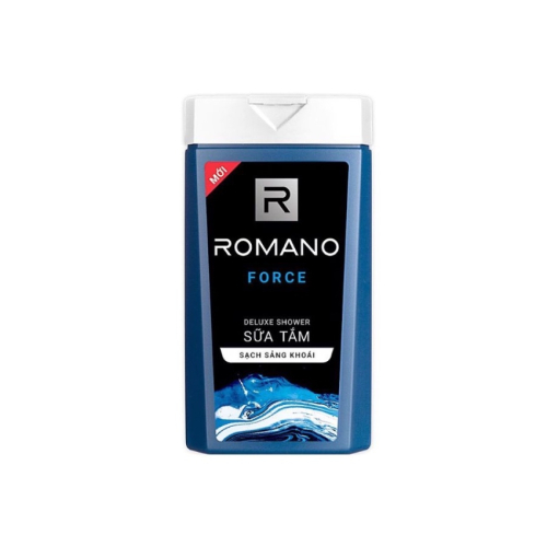 Sữa Tắm Cao Cấp Cho Nam Romano Duluxe Shower Force (650g)