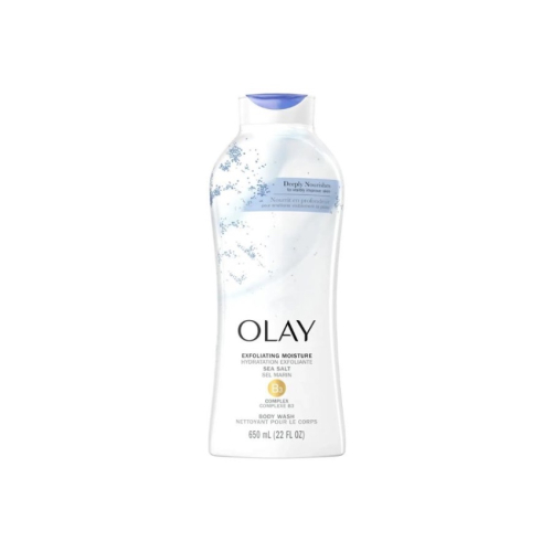 Sữa Tắm Olay Body Wash Daily Exfoliating With Sea Salts (650ml)