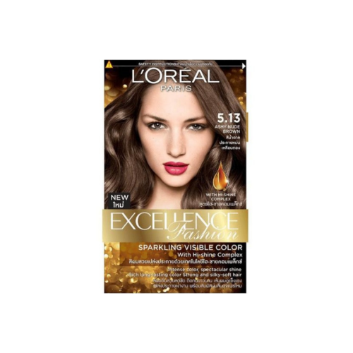 Kem Nhuộm Dưỡng Tóc L'Oréal Excellence Fashion Hair Color Cream - 5.13 Nâu Ánh Tro (172ml) 
