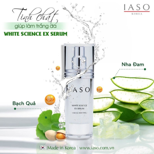 Tinh Chất Làm Trắng Da IASO White Science Ex Serum (35ml)