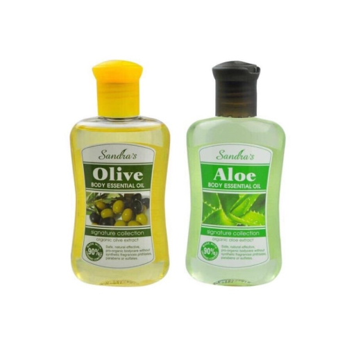 Tinh Dầu Massage Sandras Aloe + Olive