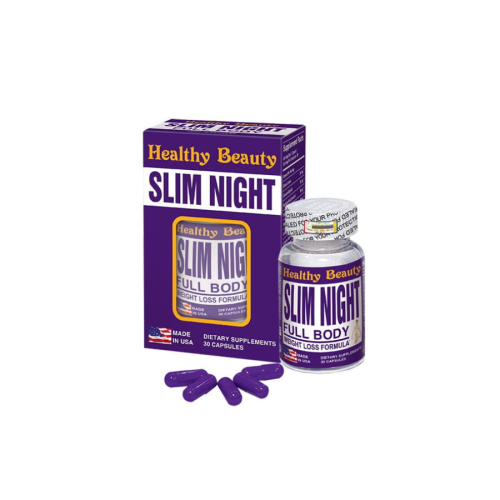 Viên Uống Giảm Cân Ban Đêm Slim Night Healthy Beauty (Hộp 30 Viên)