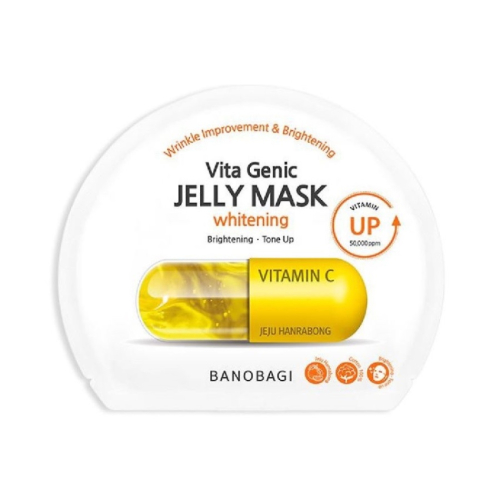 Combo 10 Mặt Nạ Giấy Dưỡng Da Banobagi Vita Genic Whitening Jelly Mask - Vitamin C (30mlX10) 