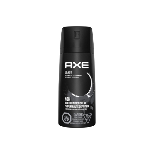 Xịt Khử Mùi Cho Nam AXE Deodorant Body Spray Black (150ml) 