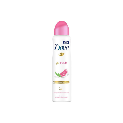 Xịt Khử Mùi Mồ Hôi Hương Lựu Dove Go Fresh Moisturising Cream (150ml) 
