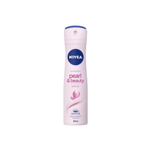 Xịt Khử Mùi Ngọc Trai Quyến Rũ Nivea Pearl & Beauty Anti-Perspirant Deodorant (150ml)